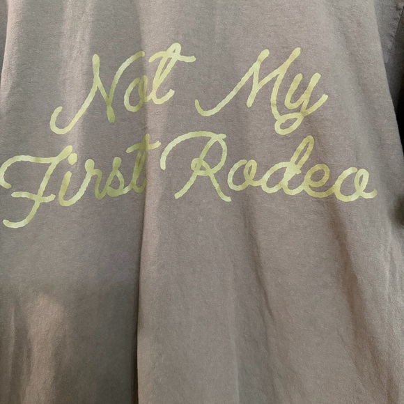 Stevenson Ranch Not My First Rodeo Tee - Picture 3 of 6